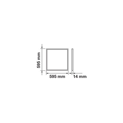 V-TAC VT-6060 LED Panel 45W 60x60cm