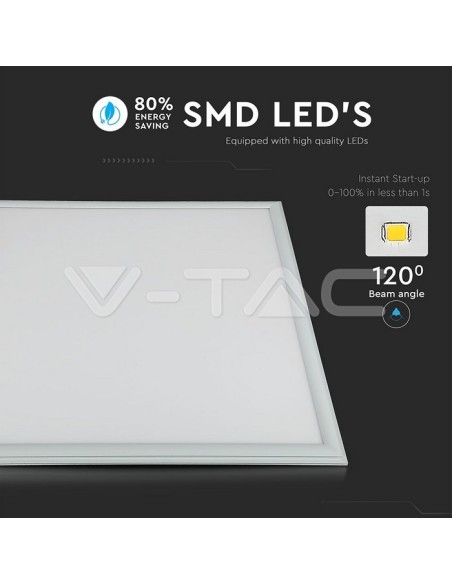 V-TAC VT-6060 LED-Paneel 45W 60x60cm