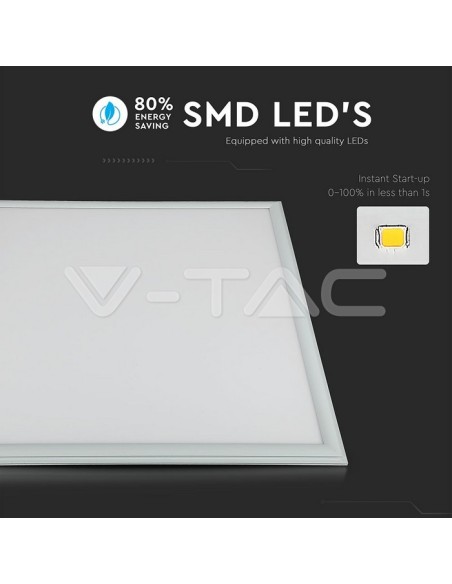 V-TAC VT-6145 Panneau LED 45W 60x60cm 120Lm/W