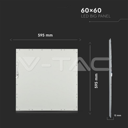 V-TAC VT-6145 LED Paneel 45W 60x60cm...