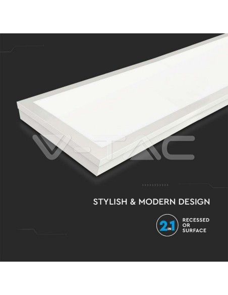 V-TAC VT-6147 LED-Paneel 40W 120x30cm 100Lm/W