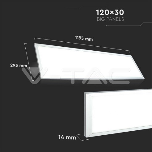 V-TAC VT-12030 LED-Paneel 45W 120x30cm
