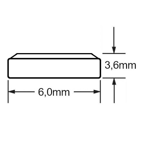 Blister of 6 zinc air button cells...