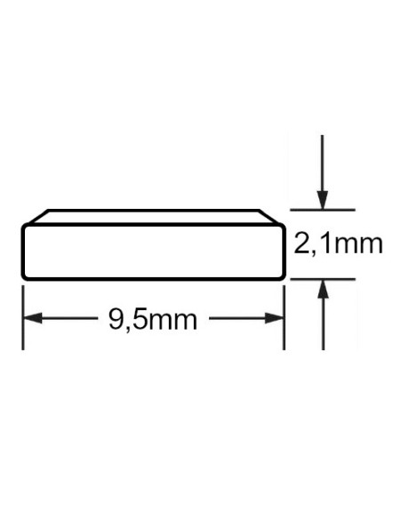 Pile bouton à l'oxyde d'argent 1.55V 31mAh - SR920SW, SR69, 371