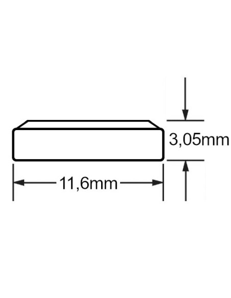Blister da 1 pila a bottone alcalina 1,5V Panasonic - LR1130, SR1130W, SR54, 389