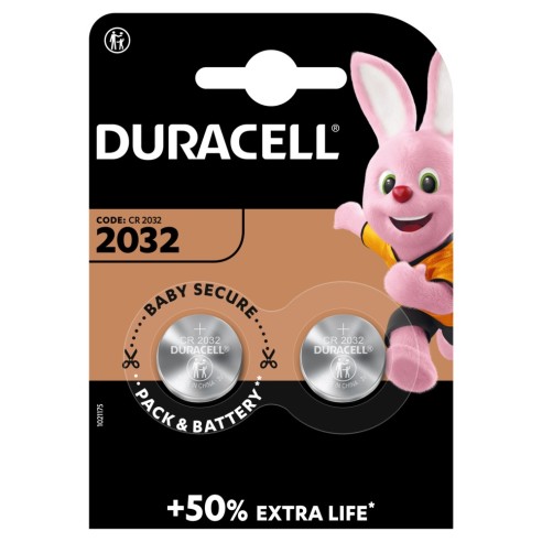 Pila de botón de litio de 3V Duracell...