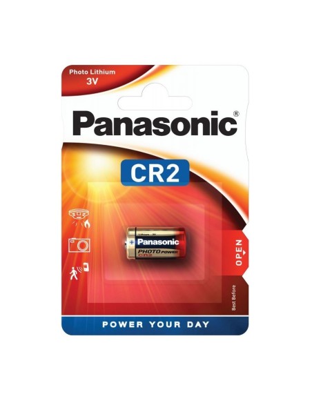 Blister de 1 pile lithium 3V Panasonic - CR2
