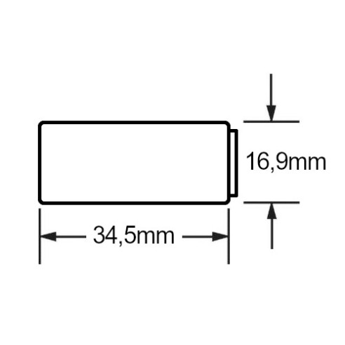 Blister de 1 pile lithium 3V 1500mAh...