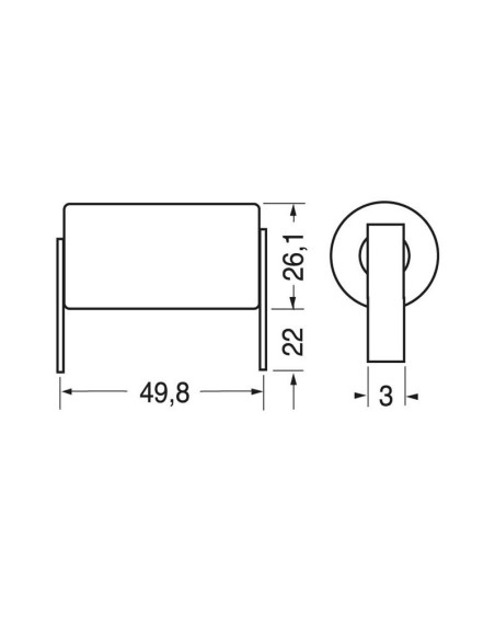 Batería de litio-cloruro de tionilo (li-socl2) 3,6V 7,7Ah con lengüetas de soldadura Saft LS26500 - C