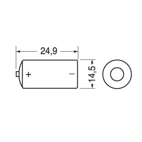 Pile au lithium - chlorure de...