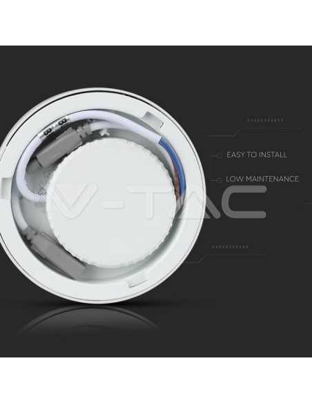 V-TAC VT-1805RD LED-Paneel 18W Ø19cm
