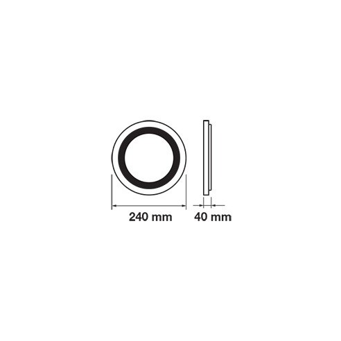 V-TAC VT-2209 Pannello a doppio LED...