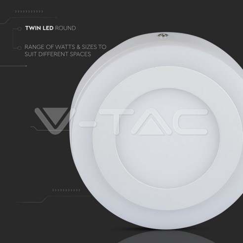 V-TAC VT-2209 Panel LED doble 18W+3W...