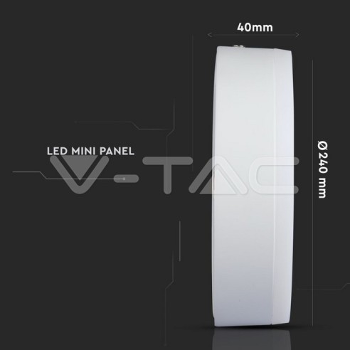 V-TAC VT-2209 Panneau double LED...