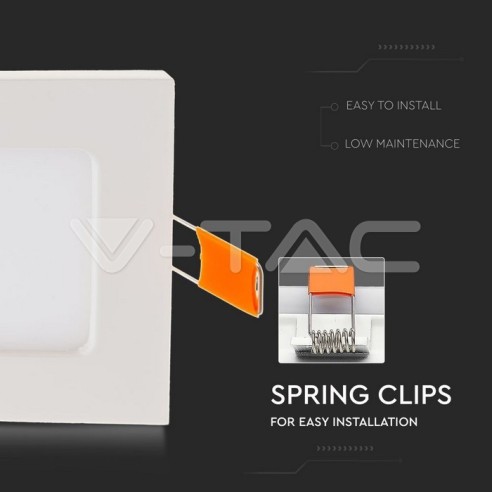 V-TAC VT-607 LED Panel 6W Recessed...