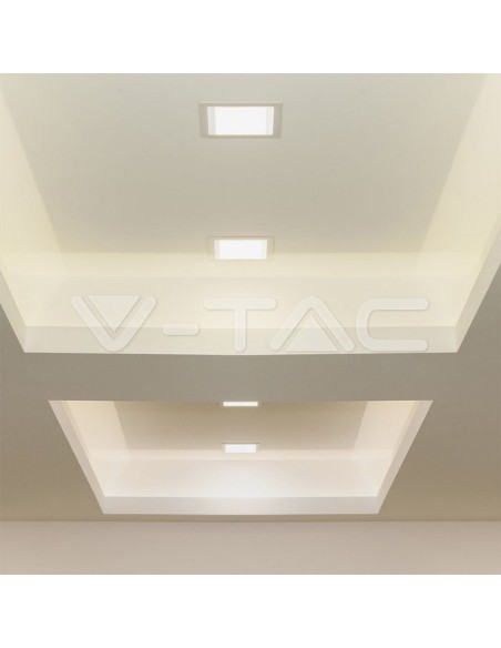 V-TAC VT-307 Panneau LED 3W encastré Carré de montage