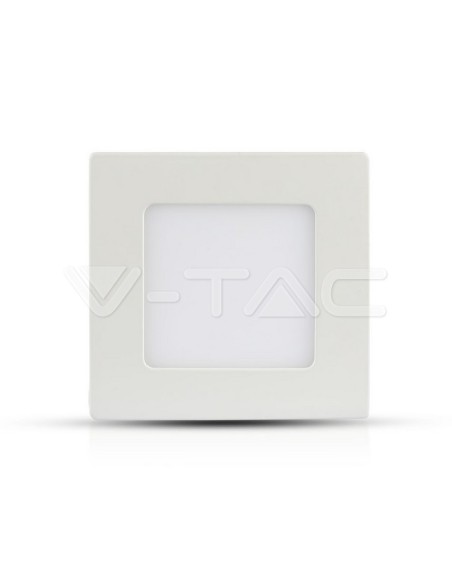 V-TAC VT-606 LED Panel 6W Samsung Chip Recessed Mounting Square