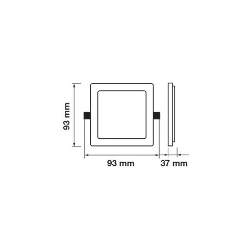 V-TAC VT-608 Pannello LED 8W con Chip...