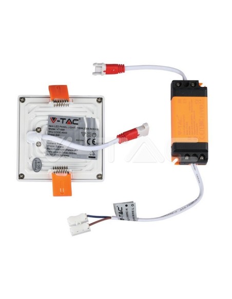 V-TAC VT-888 LED Panel 8W Recessed Mounting Square
