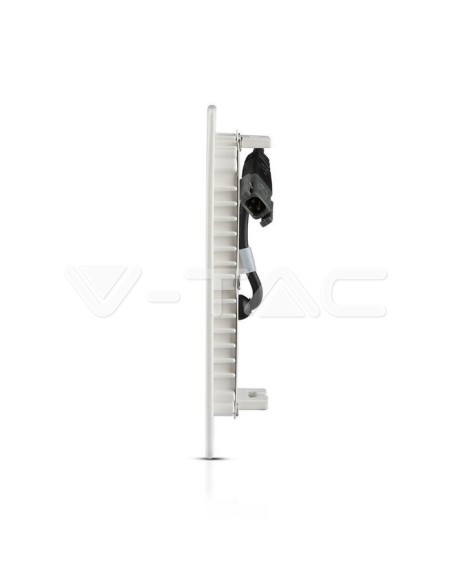 V-TAC PRO VT-618 715 Panel LED cuadrado de 18W con chip Samsung Montaje empotrado