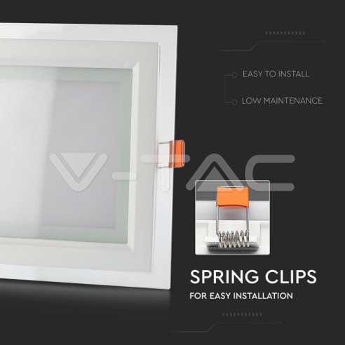 V-TAC VT-1881G Panel de vidrio LED...