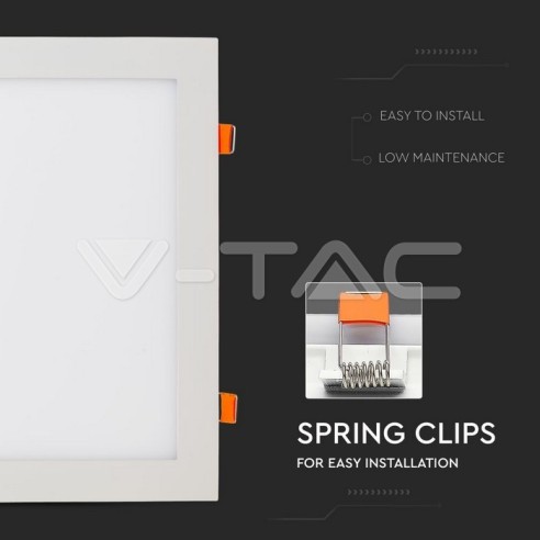 V-TAC VT-2407 Square LED Panel 24W...