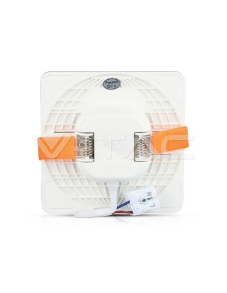 V-TAC VT-625SQ Square LED Panel 24W Recessed Mounting