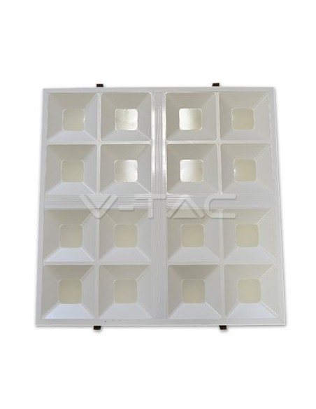 V-TAC VT-6066 6074 Beehive LED Panel 40W Recessed Square 6000K