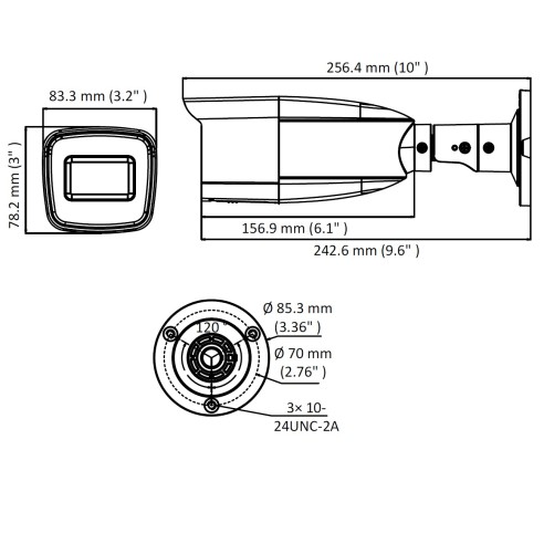 Hikvision HWT-B340-VF 4.0 Megapixel...