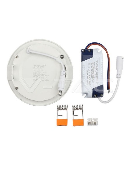 V-TAC VT-607 4854 LED Ronde Paneel 6W Inbouwmontage