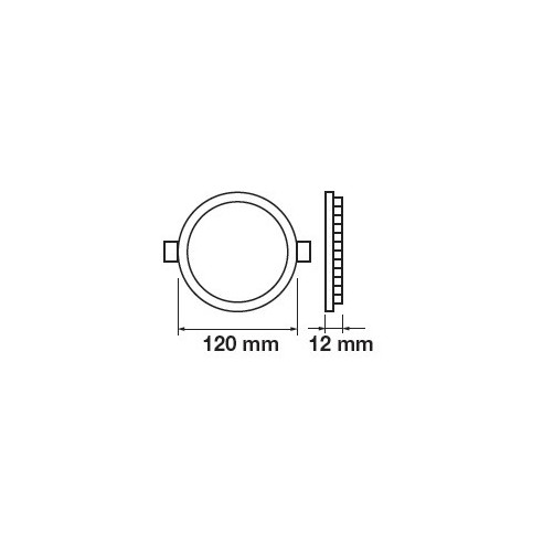 V-TAC VT-606 706 Pannello LED Rotondo...