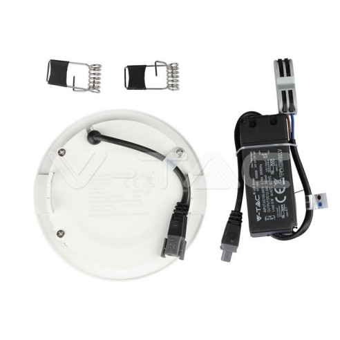 V-TAC VT-606 706 Rundes LED-Panel 6W...