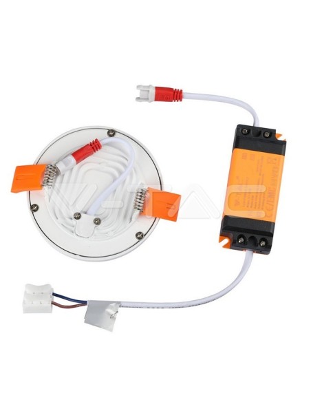 V-TAC VT-888 Round LED Panel 8W Recessed Mounting