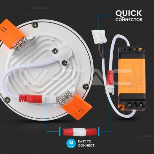 V-TAC VT-888 Round LED Panel 8W...