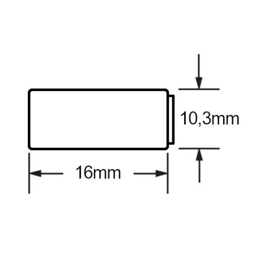 Alkalibatterie 6V 33mAh - 11A