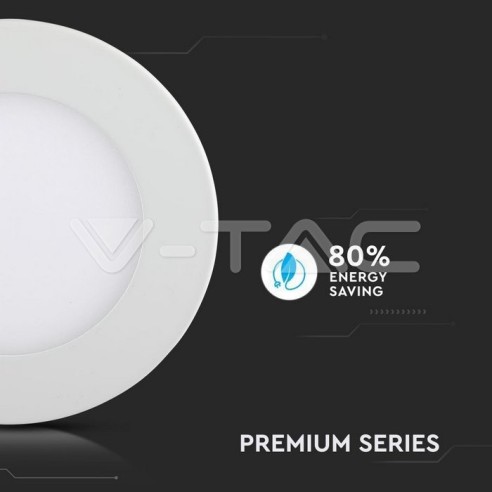 V-TAC VT-1207 4857 Round LED Panel...