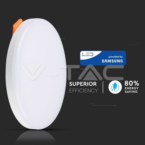 V-TAC VT-610RD Panel LED redondo de...