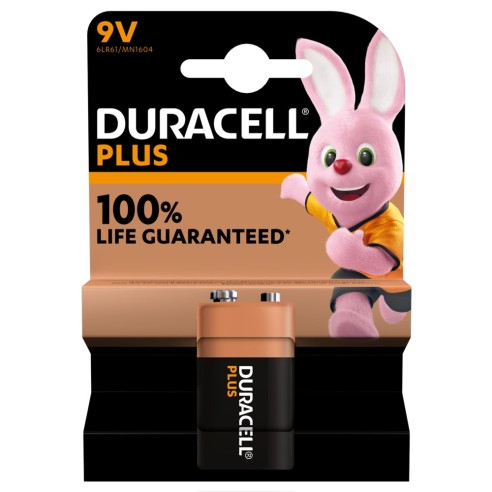 Blister mit 1 Alkalibatterie 9V...