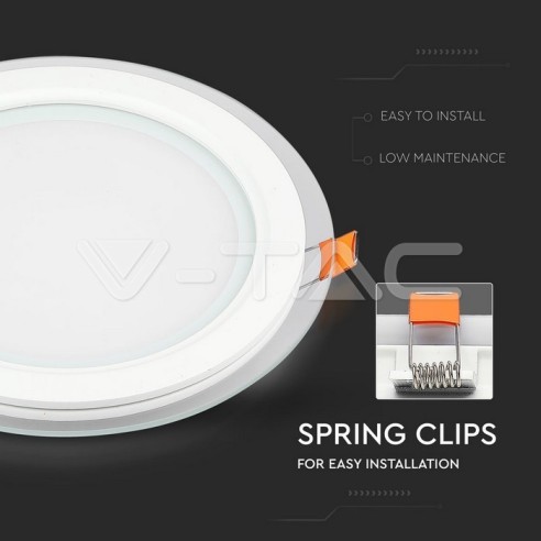 V-TAC VT-1881G Rundes LED-Panel 18W...