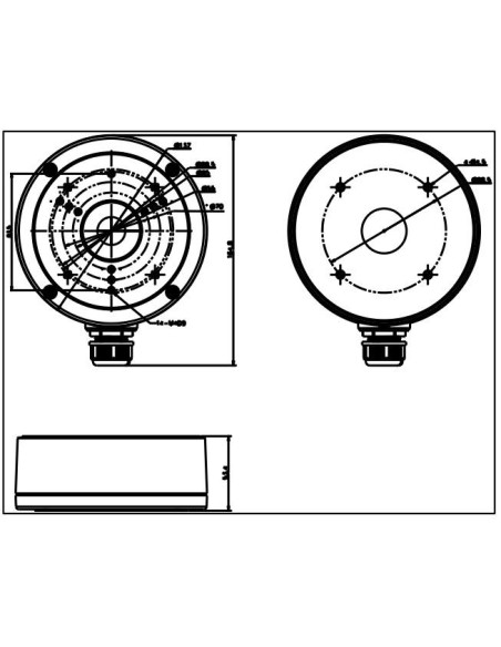 Dome Camera Box - Hikvision DS-1280ZJ-S