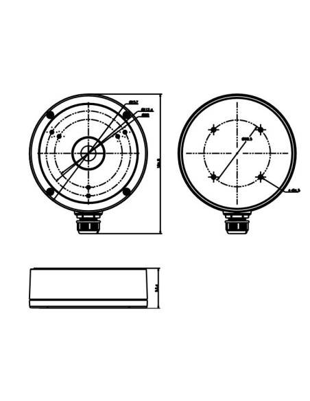 Dome-Kamera-Box - Hikvision DS-1280ZJ-M