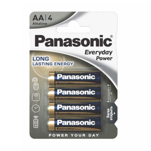 Blister mit 4 Panasonic "Everyday...