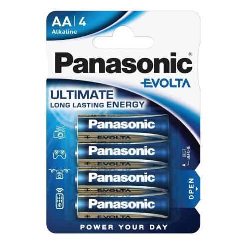 Blister mit 4 Panasonic "Evolta" 1,5V...