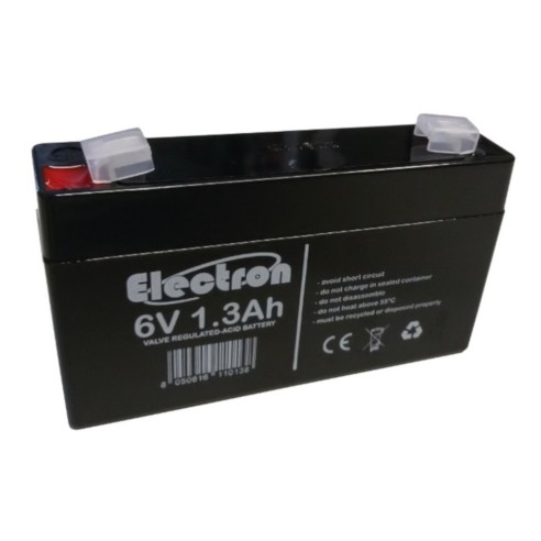 6V 1,3Ah sealed lead-acid battery