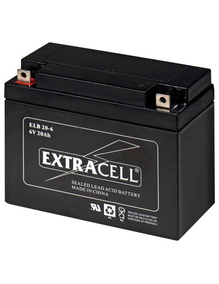 6V 20Ah sealed lead-acid battery