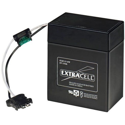 6V 13Ah verzegelde lood-zuur batterij...