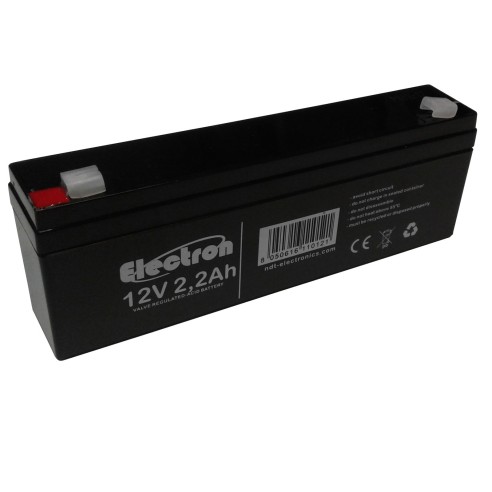 Batería de plomo 12V 2,2Ah