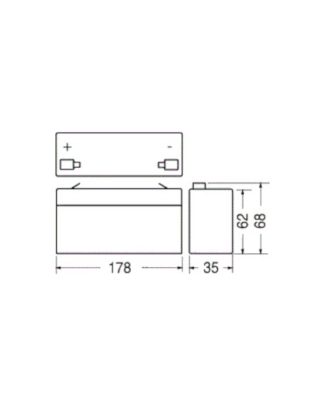 Bleibatterie 12V 2.2Ah