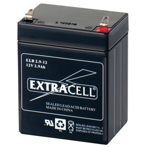 12V 2.9Ah verschlossene Bleibatterie
