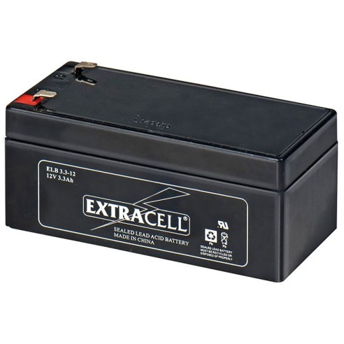 12V 3.3Ah sealed lead acid battery